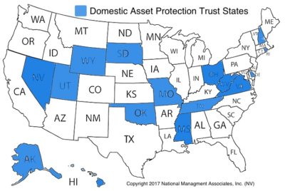 asset protection trust states