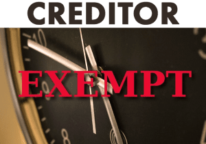 creditor exemptions